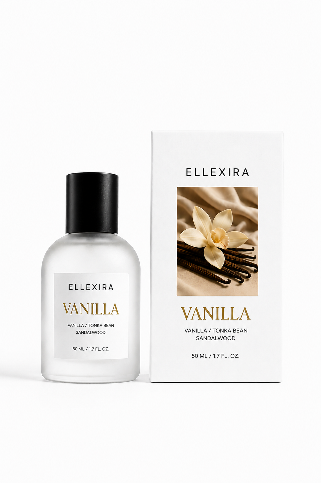 Ellexira Vanilla | 1.7 oz / 50 ml